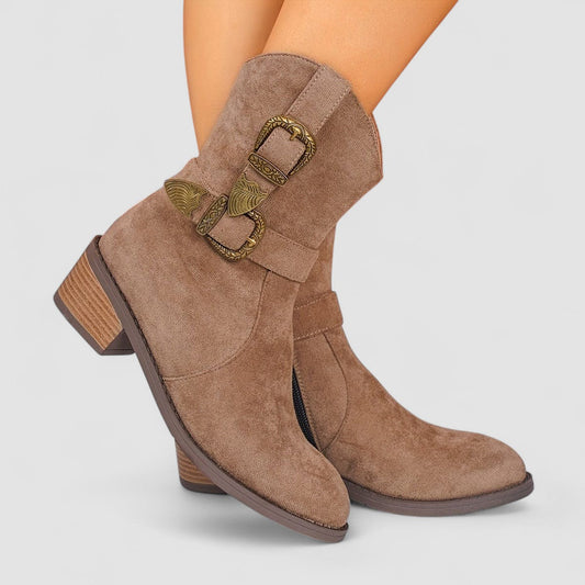 Maveloe | Supportive Western Boots Rosa