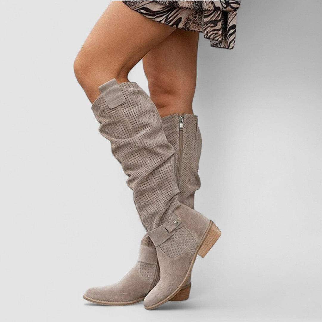 Maveloe | Supportive Western Boots Hazel
