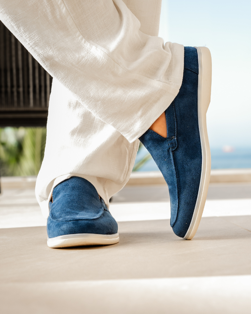 Maveloe | Loafers i ruskind
