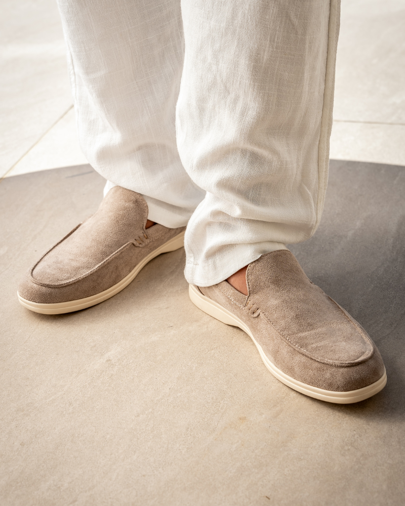 Maveloe | Loafers i ruskind