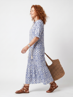 Maveloe | Printed Flowing Midi Dress Nicole