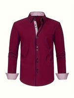 Maveloe | Lightweight Elegant Shirt with Contrast Details