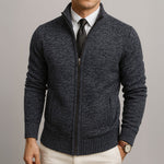 Maveloe | Zip-Up High-Neck Cardigan Henri