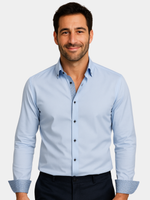 Maveloe | Lightweight Elegant Shirt with Contrast Details