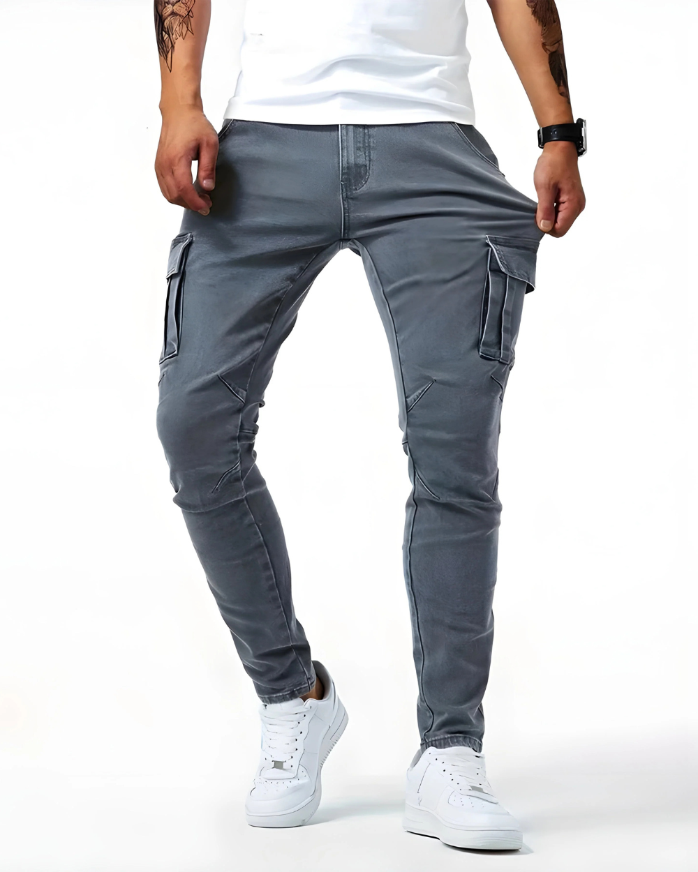 Maveloe | Stretch Cargo Trousers