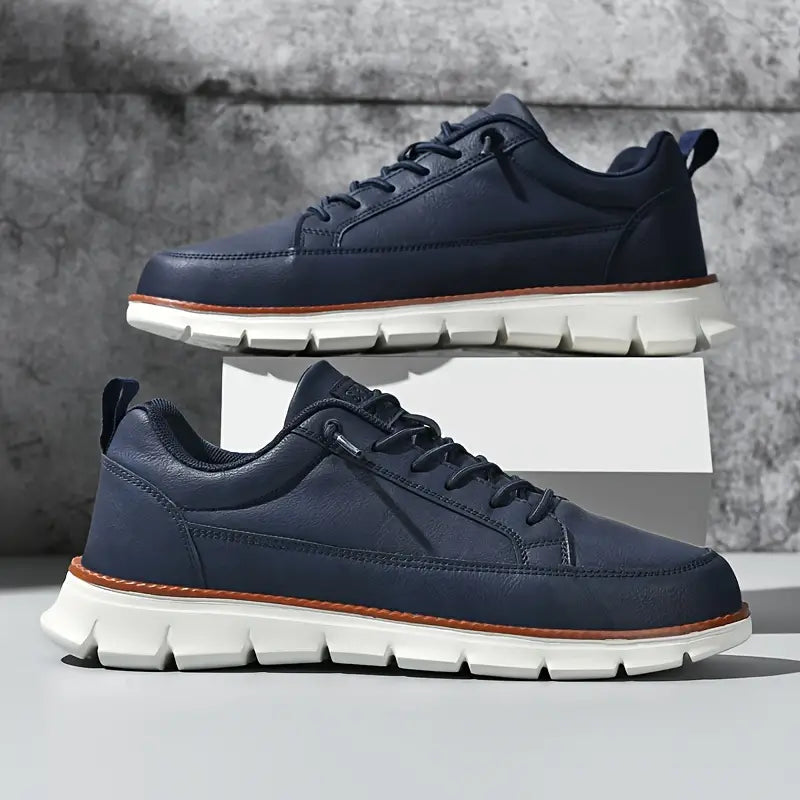 Maveloe | Støttende lædersneakers