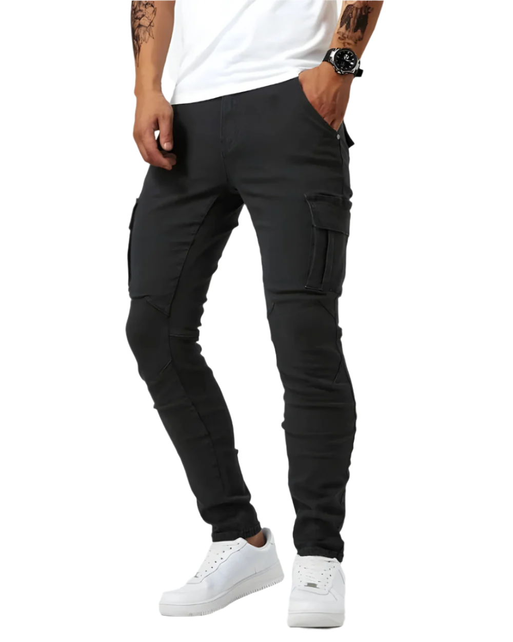 Maveloe | Stretch Cargo Trousers