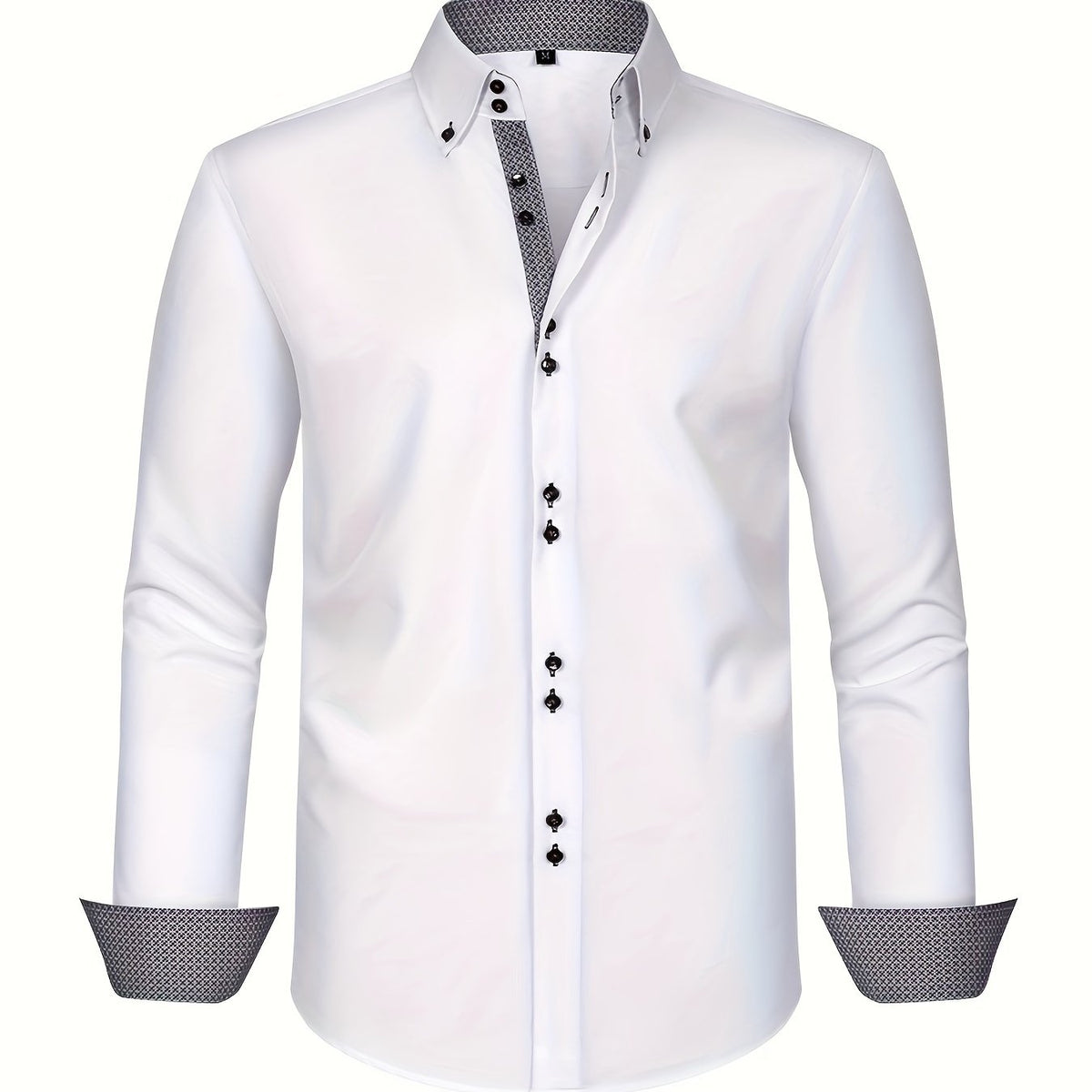 Maveloe | Lightweight Elegant Shirt with Contrast Details