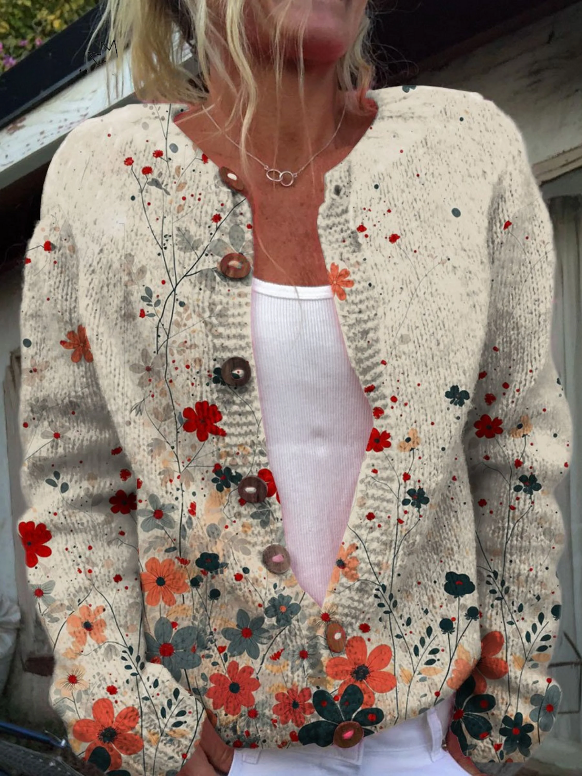 Charlotte Wildflower Cardigan