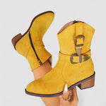 Maveloe | Supportive Western Boots Rosa