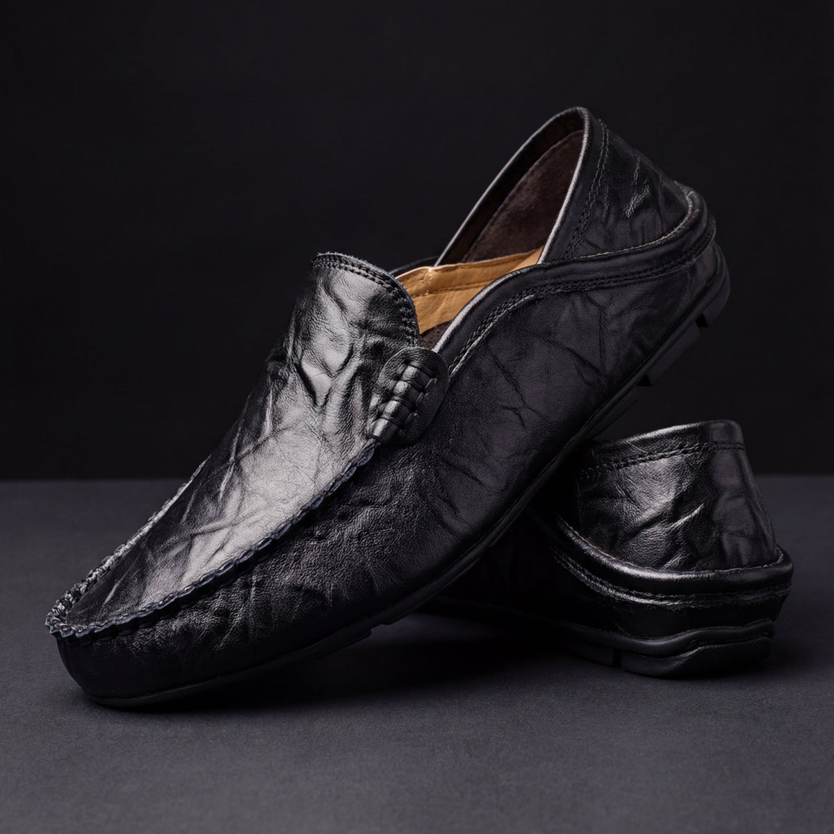 Maveloe | Bløde læderloafers Antoine