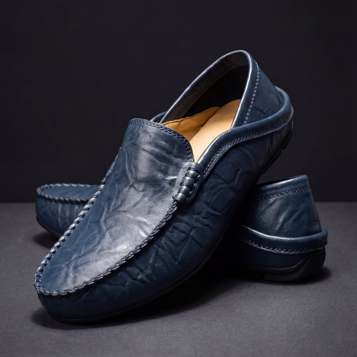Maveloe | Bløde læderloafers Antoine
