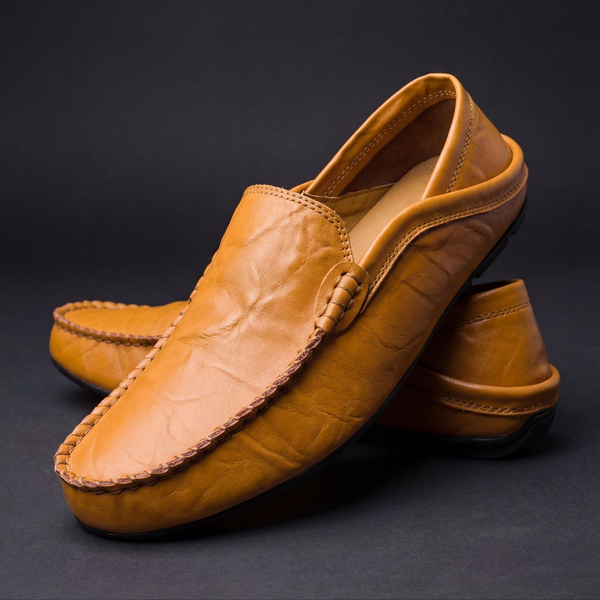 Maveloe | Bløde læderloafers Antoine