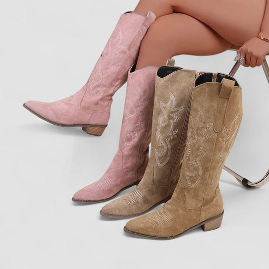 Maveloe | Supportive Western Boots Clara