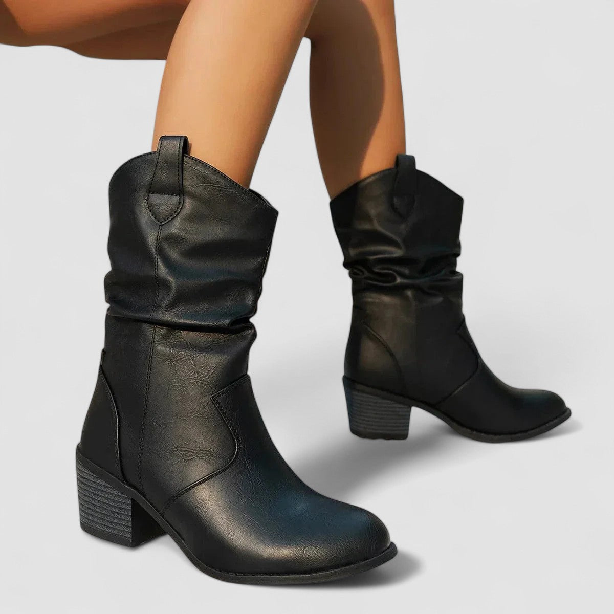 Maveloe | Supportive Leather Boots Vivian