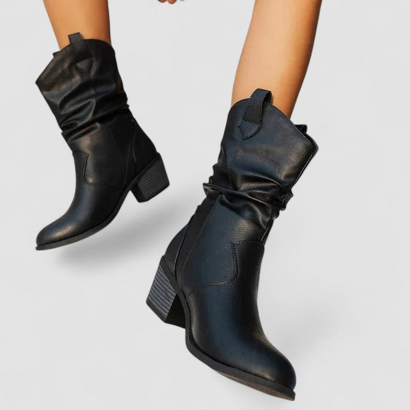 Maveloe | Supportive Leather Boots Vivian