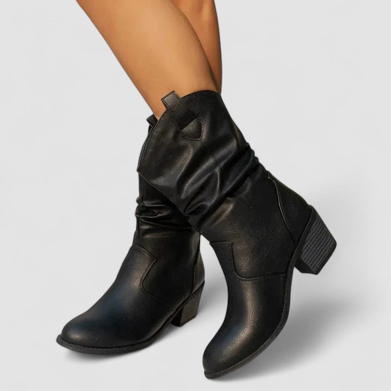 Maveloe | Supportive Leather Boots Vivian