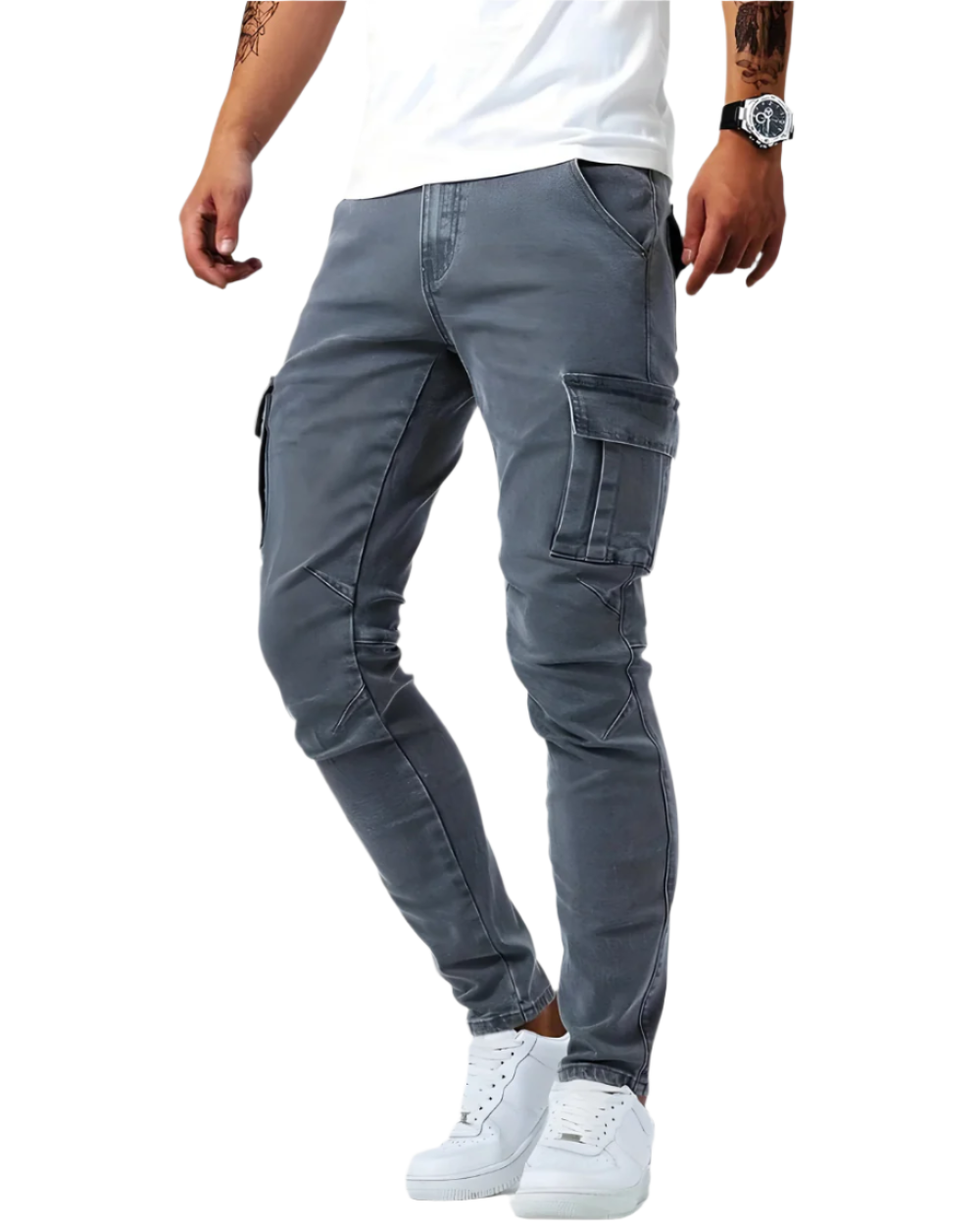 Maveloe | Stretch Cargo Trousers