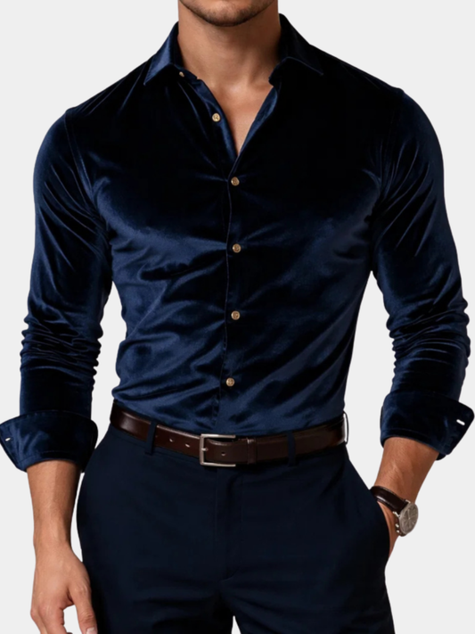 Maveloe | Men's Velvet Shirt