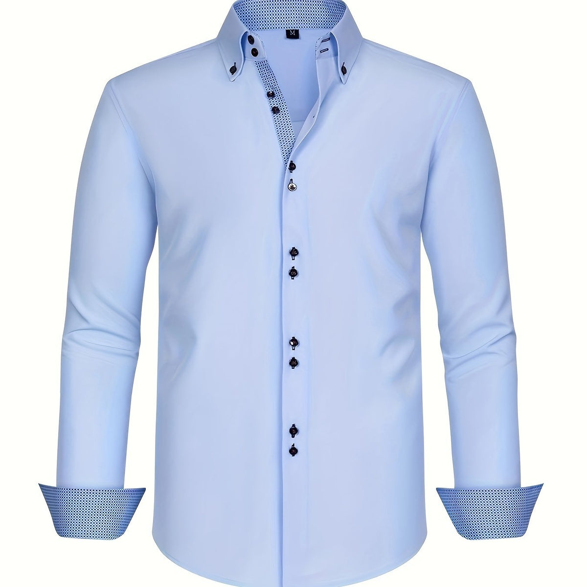 Maveloe | Lightweight Elegant Shirt with Contrast Details