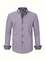 Maveloe | Lightweight Elegant Shirt with Contrast Details