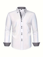 Maveloe | Lightweight Elegant Shirt with Contrast Details