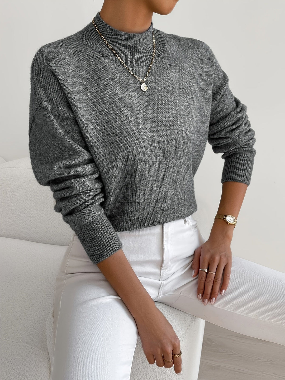 Christine Soft Roll-Neck Jumper