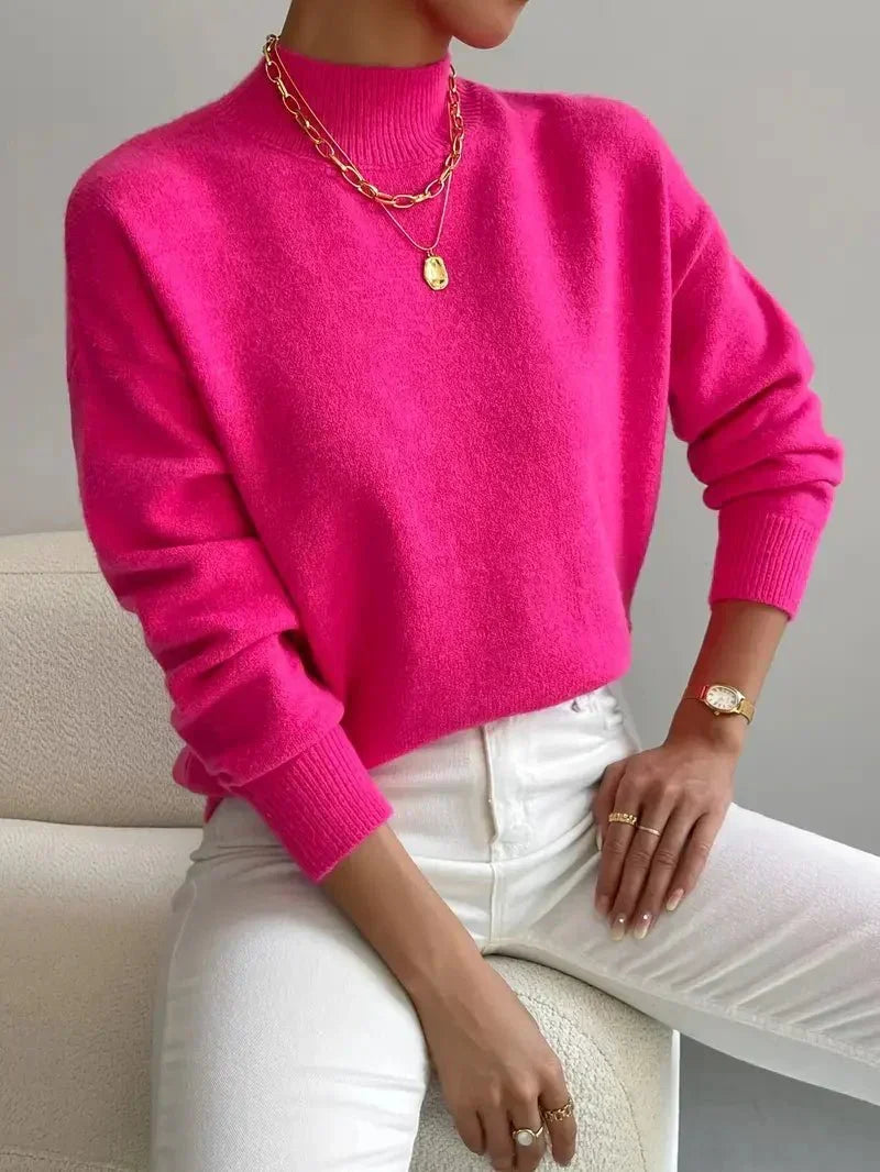 Christine Soft Roll-Neck Jumper
