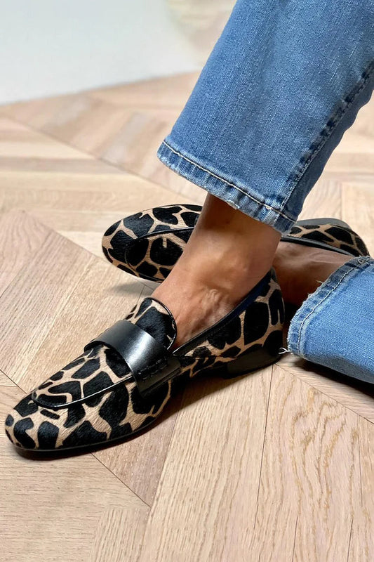 Maveloe | Leopardmönstrade loafers Nicole
